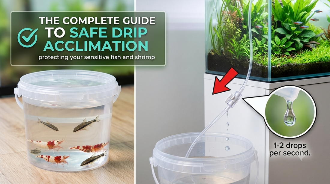 The Safest Way to Acclimate Shrimp & Sensitive Fish
