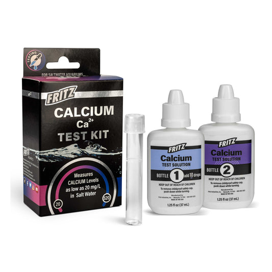 Fritz Calcium Liquid Test Kit for Saltwater Aquariums